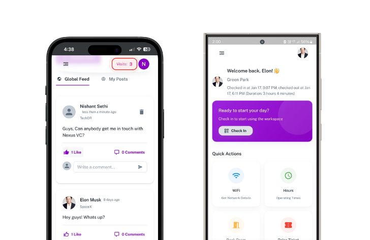 Coworking management