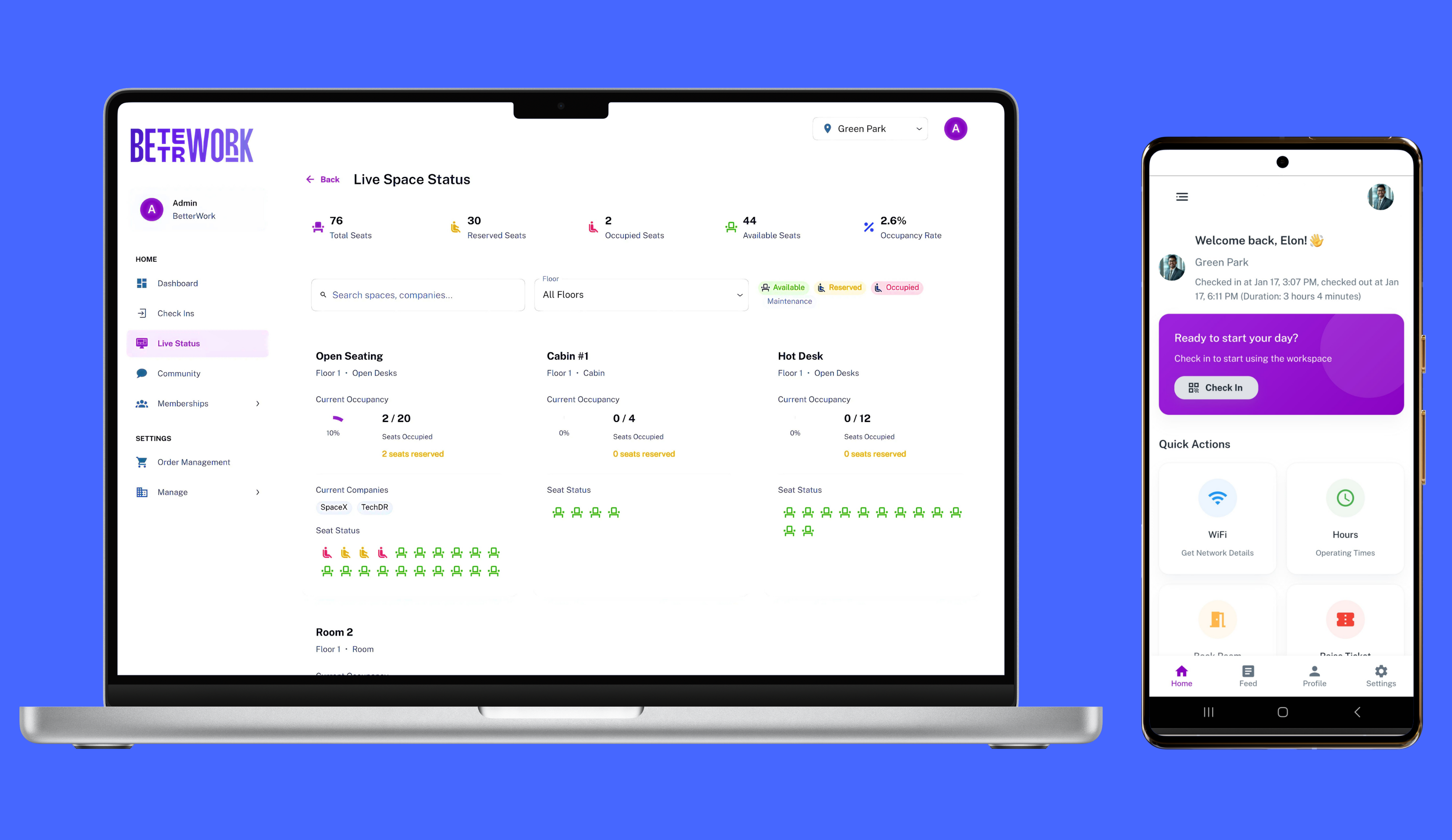 Coworking Space Analytics Software